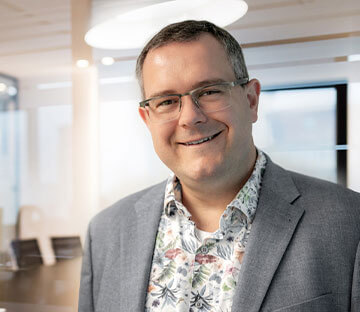 Foto des Vertriebsleiters für Baufinanzierung Christian Wehner